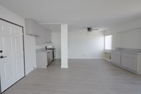 Floor plan for studio, 1 bath, 450 sqft
